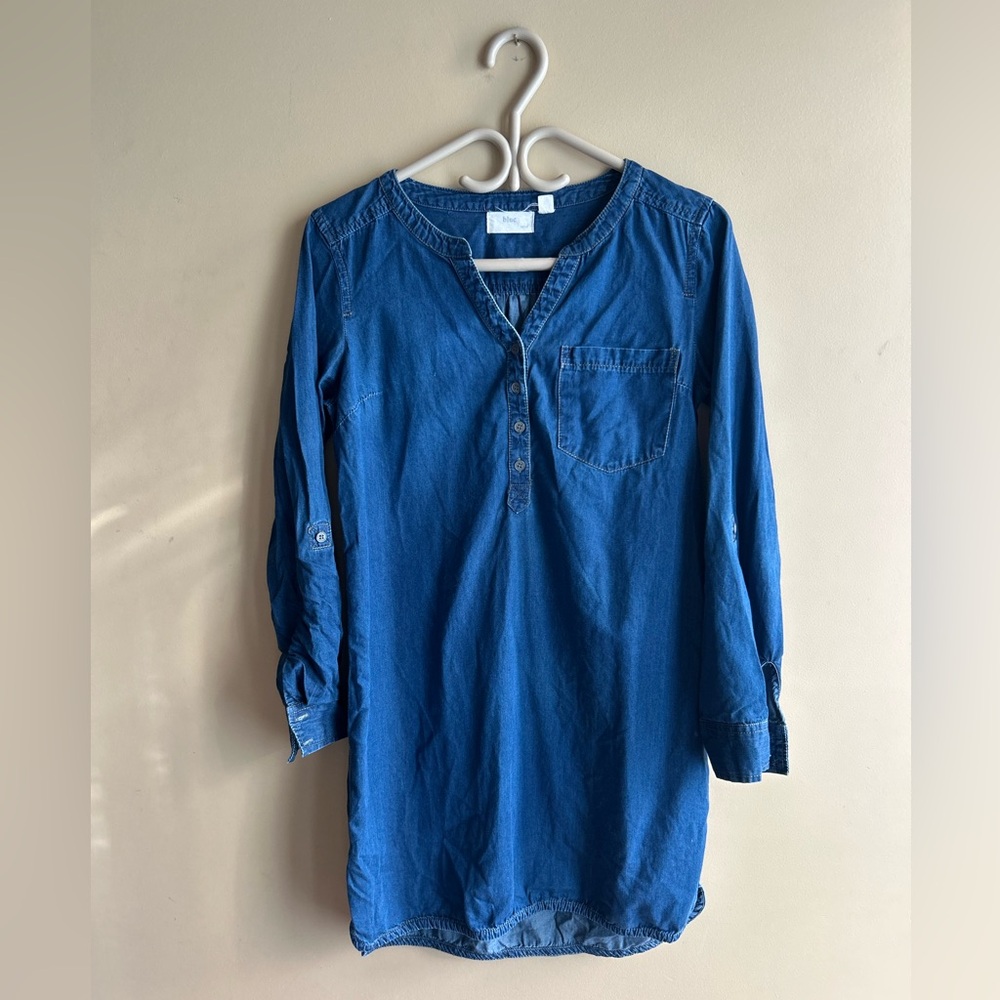 ✌️4 for $20✌️ 100% cotton denim shirt dress